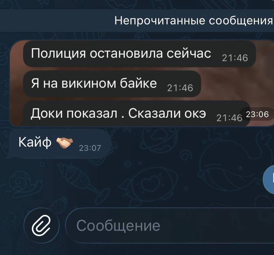 Отзыв о проверке полицией